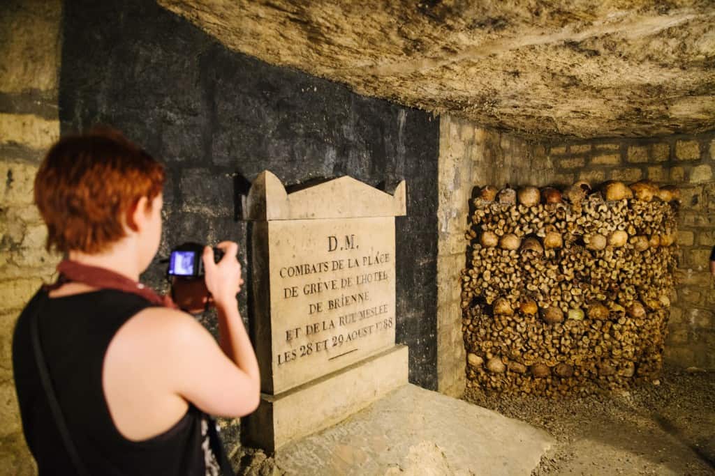 Catacombs underground