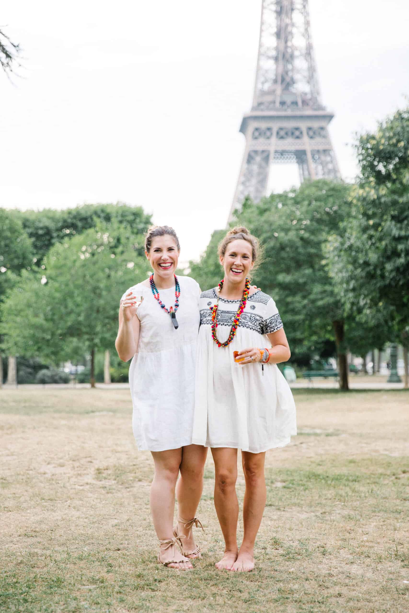 Apéro on the Champ de Mars in Paris, France.