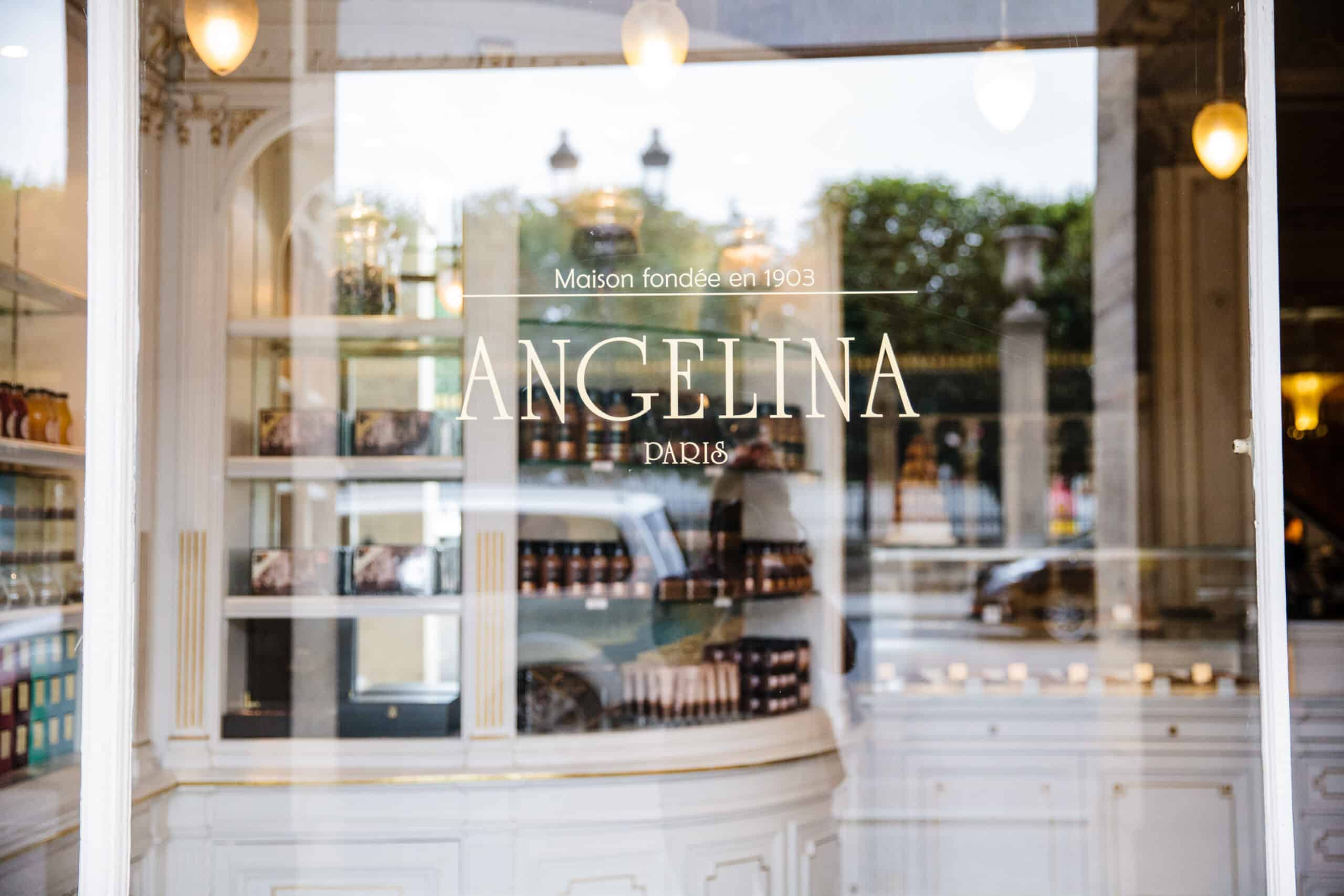 Tea at Angelina in Paris, France