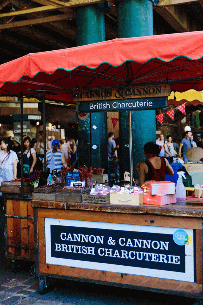 borough market stand