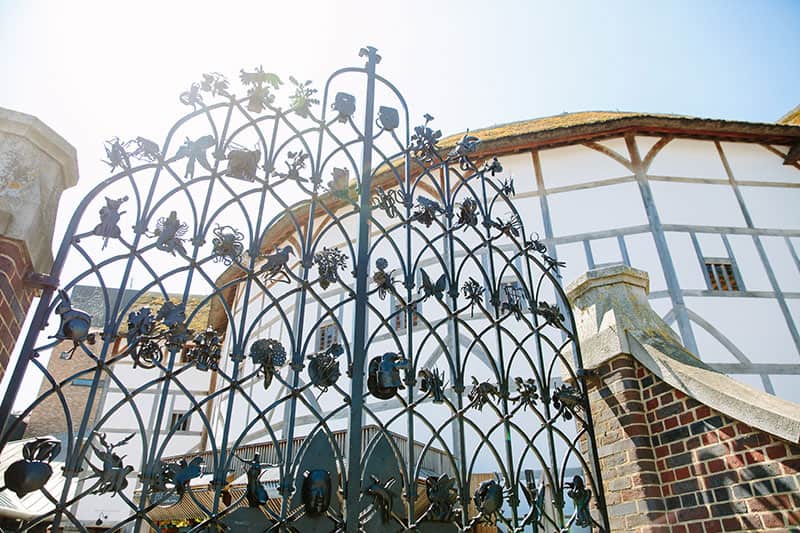 The Globe Theatre in London, England