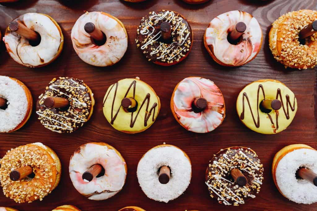 crosstown donuts london colorful doughnuts