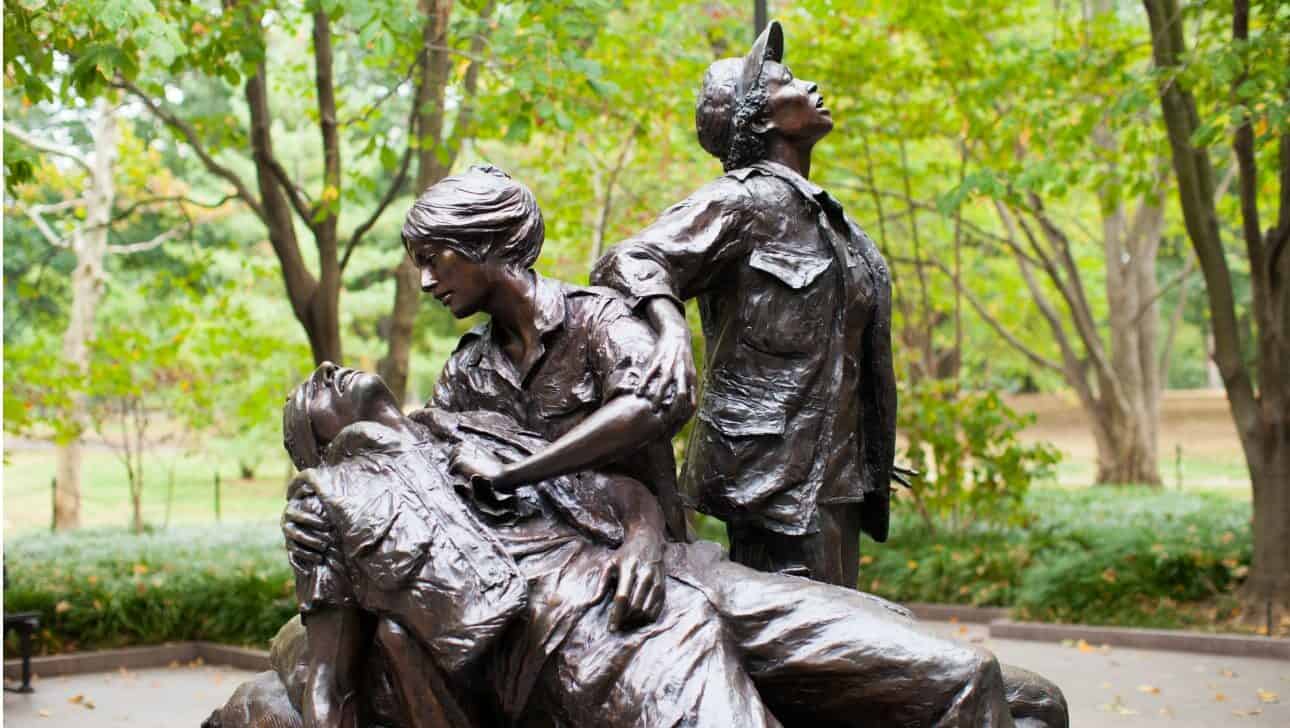 the korean war memorials in washington, d.c.