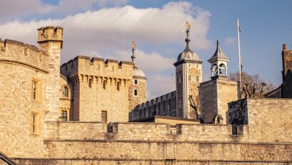 The Tower of London in England