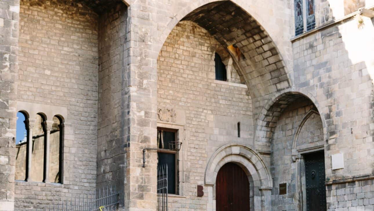 Plaza del Rei in Barcelona, Spain