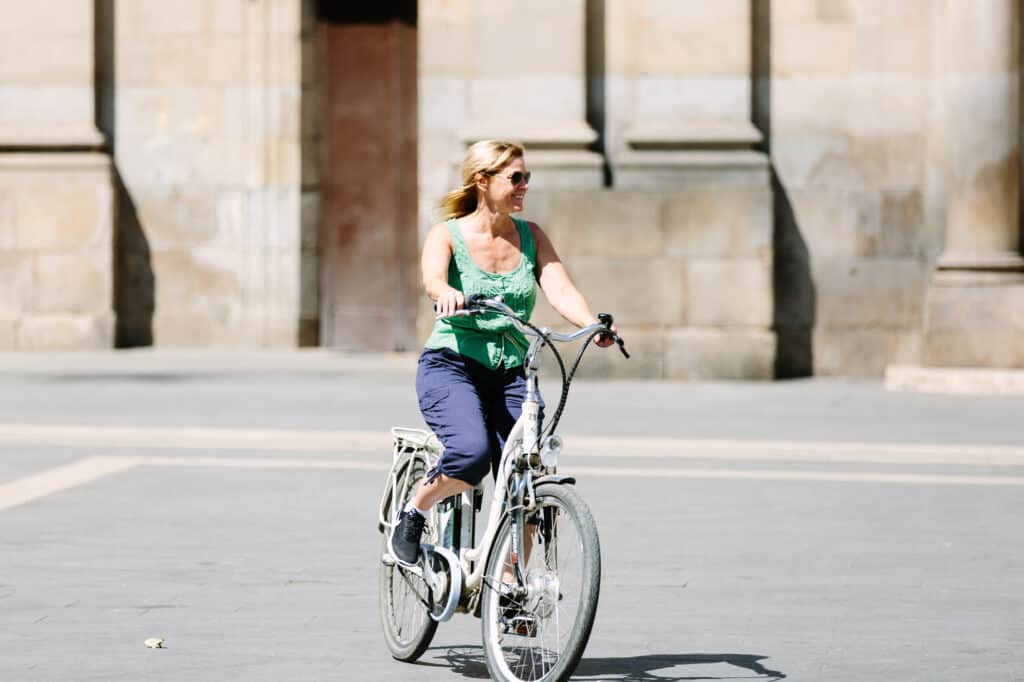 Barcelona, Electric Bike Tour, Highlights, Barcelona-Electric-Bike-Tour-Plaza-Merce.