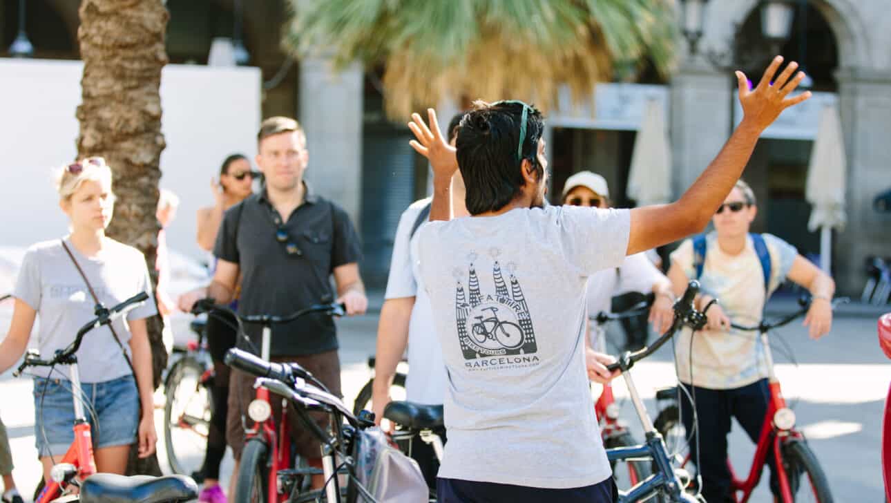 Barcelona, Gaudi Bike Tour, Highlights, Barcelona-Gaudi-Bike-Tour-Expert-Tour-Guide.