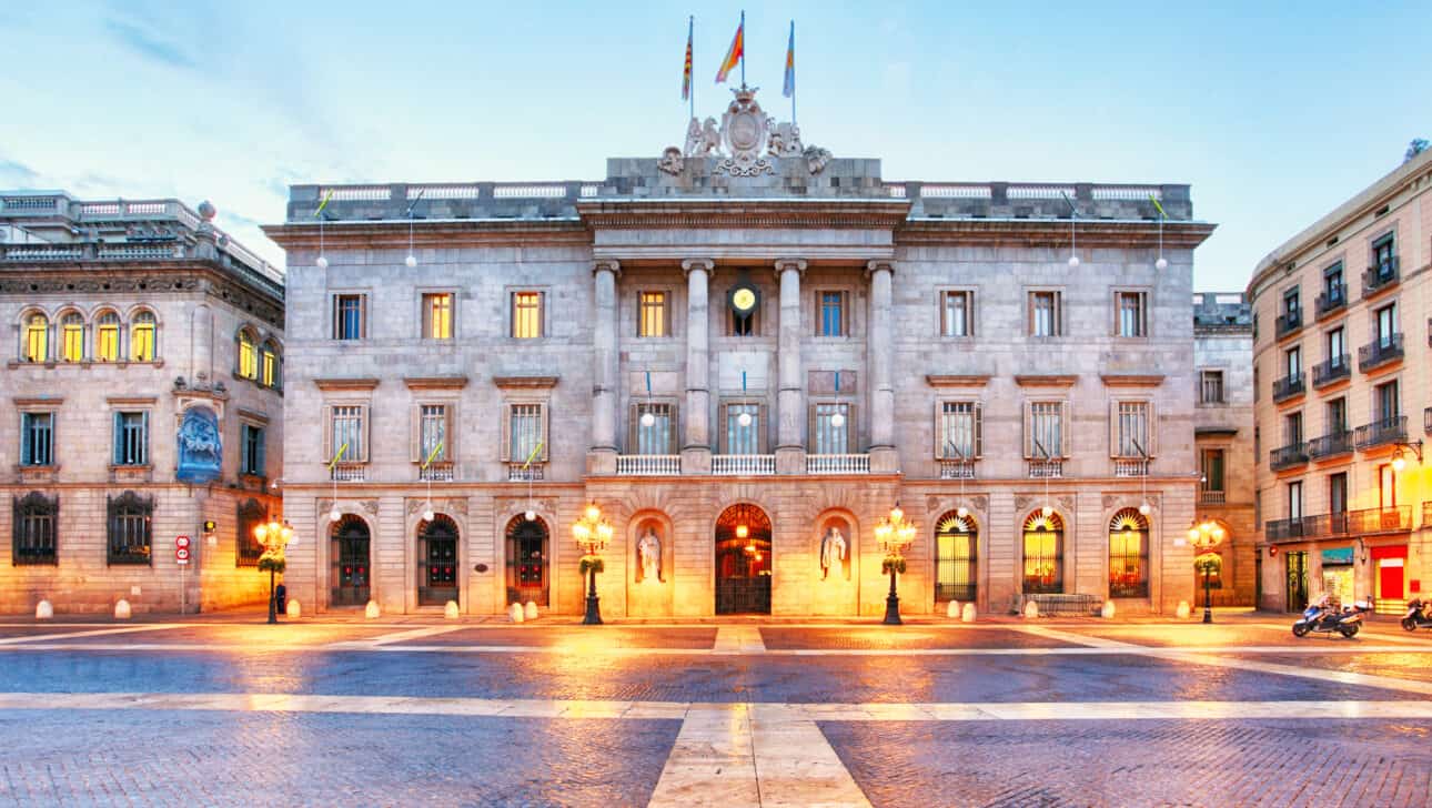 Barcelona, Night Bike Tour, Highlights, Barcelona-Night-Bike-Tour-Sant-Jaume.