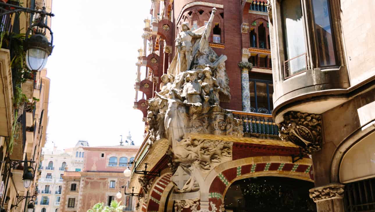 Barcelona, Private Bike, Highlights, Barcelona-Private-Bike-Palau-De-La-Musica-Catalana.