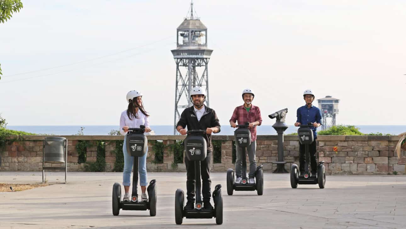 Barcelona, Segway, Highlights, Barcelona-Segway-Torre-De-Sant-Sebastia.