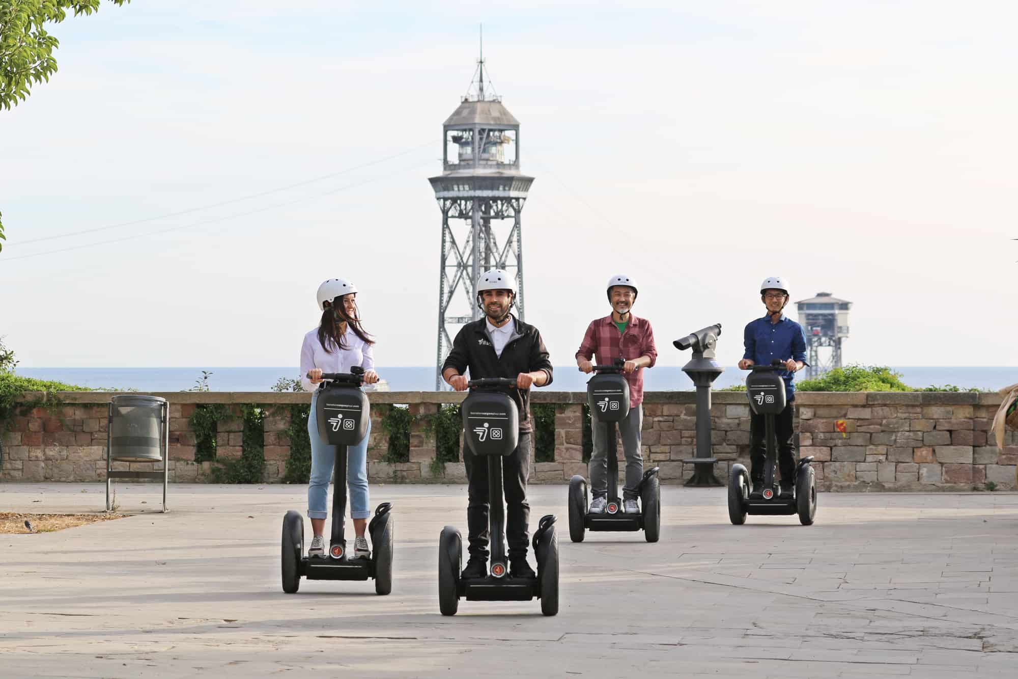 Barcelona, Segway, Highlights, Barcelona-Segway-Torre-De-Sant-Sebastia.