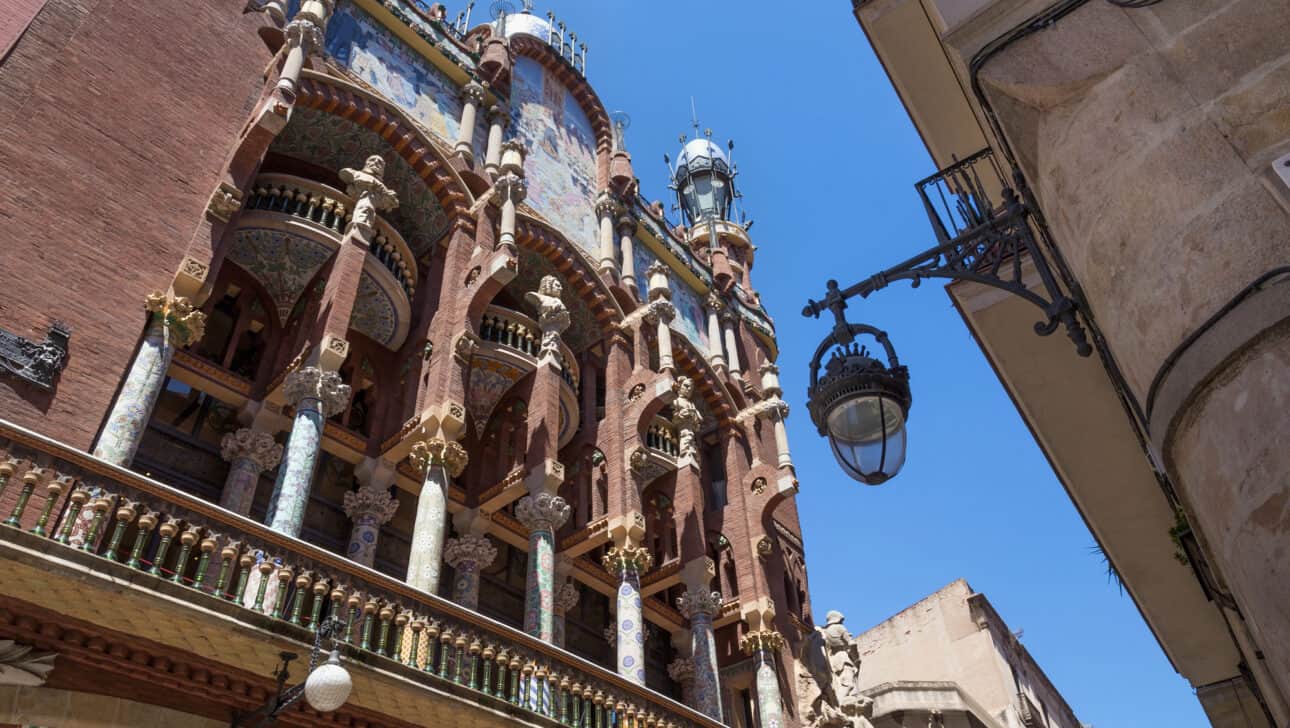Barcelona, Small Group Tour, Highlights, Barcelona-Small-Group-Tour-Palau-De-La-Musica-Catalana.