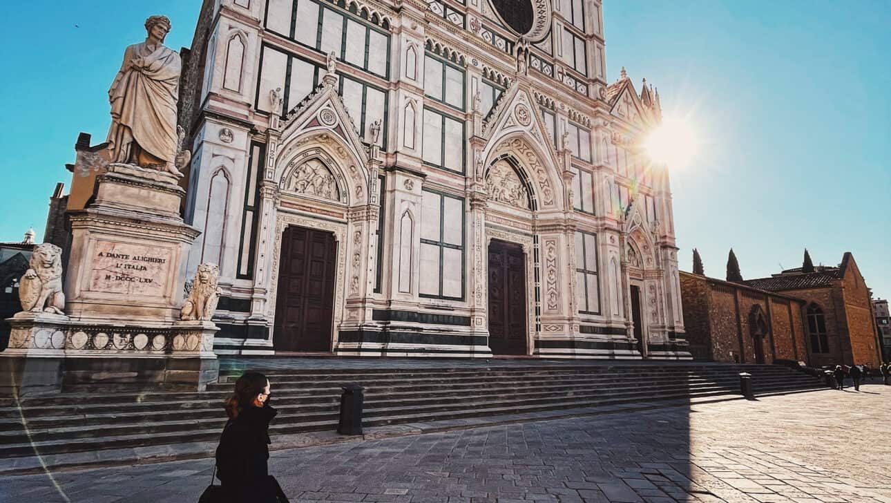 Florence, Night Bike, Highlights, Florence-Night-Bike-Night-Bike-Santa-Croce.