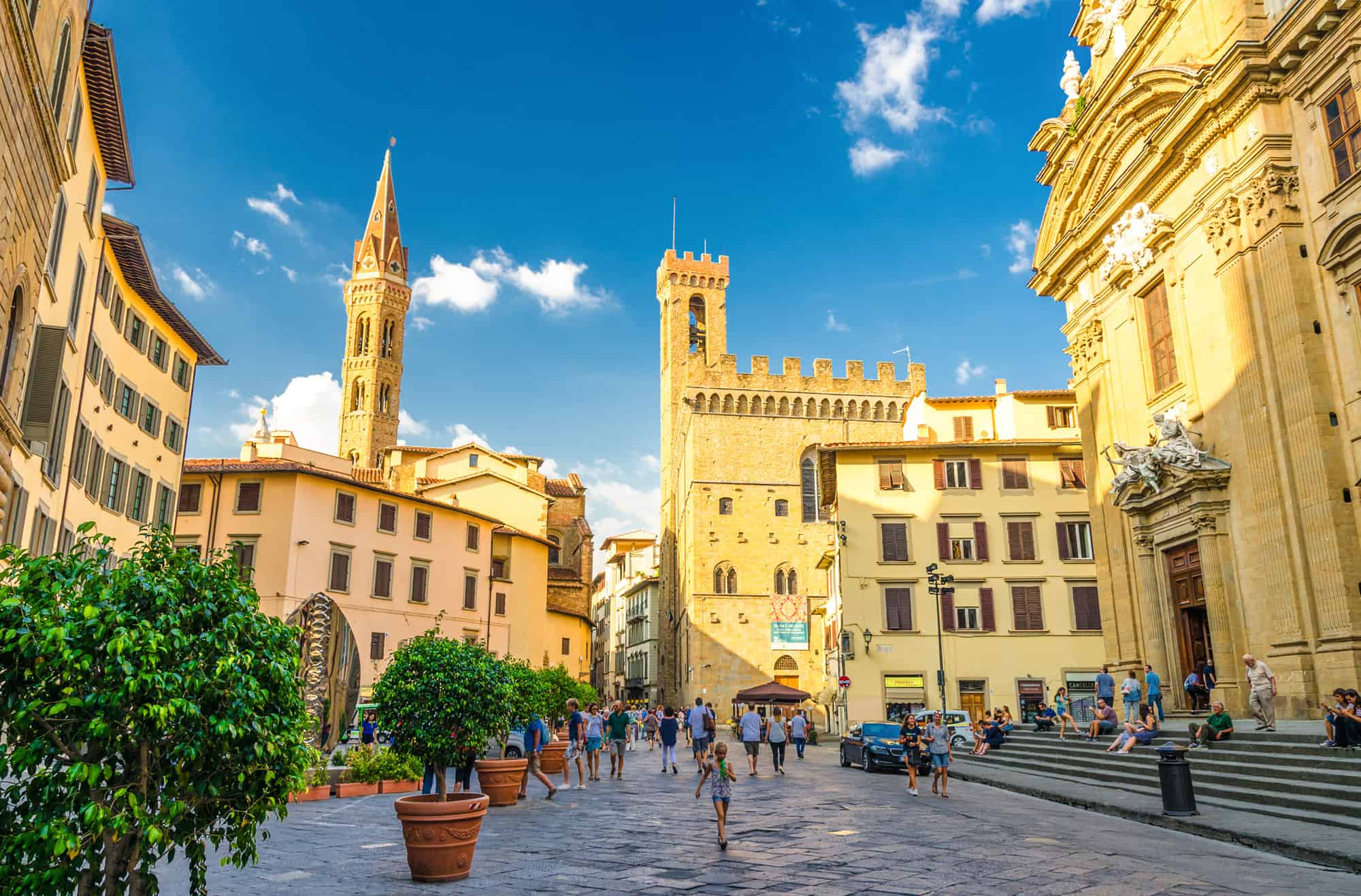 Florence, Night Segway, Highlights, Florence-Night-Segway-Piazza-Di-San-Firenze-Square.