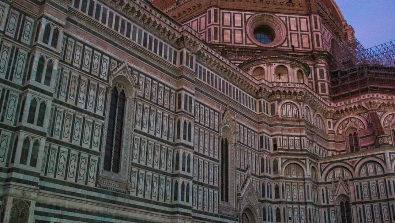 Florence, Private Night Bike, Highlights, Florence-Private-Night-Bike-Tour-Piazza-Del-Duomo.