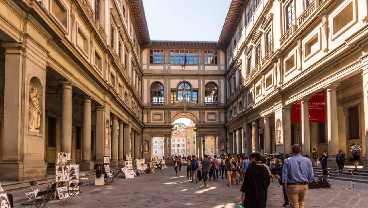 Florence, Attractions Archive, Florence-Uffizi-Gallery.