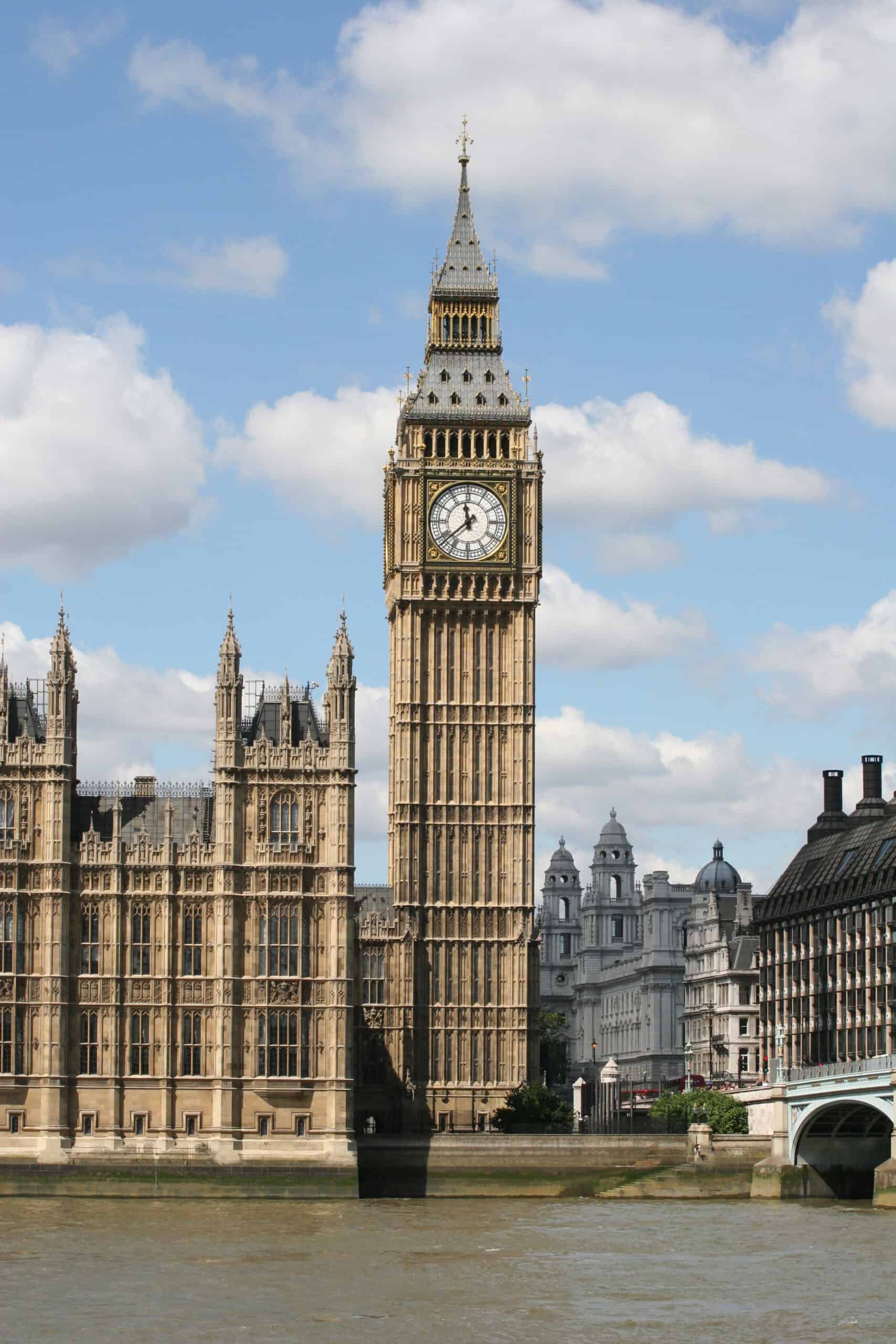 London, River Thames Bike Tour, Highlights, London-River-Thames-Bike-Tour-Big-Ben-Houses-Of-Parliament.