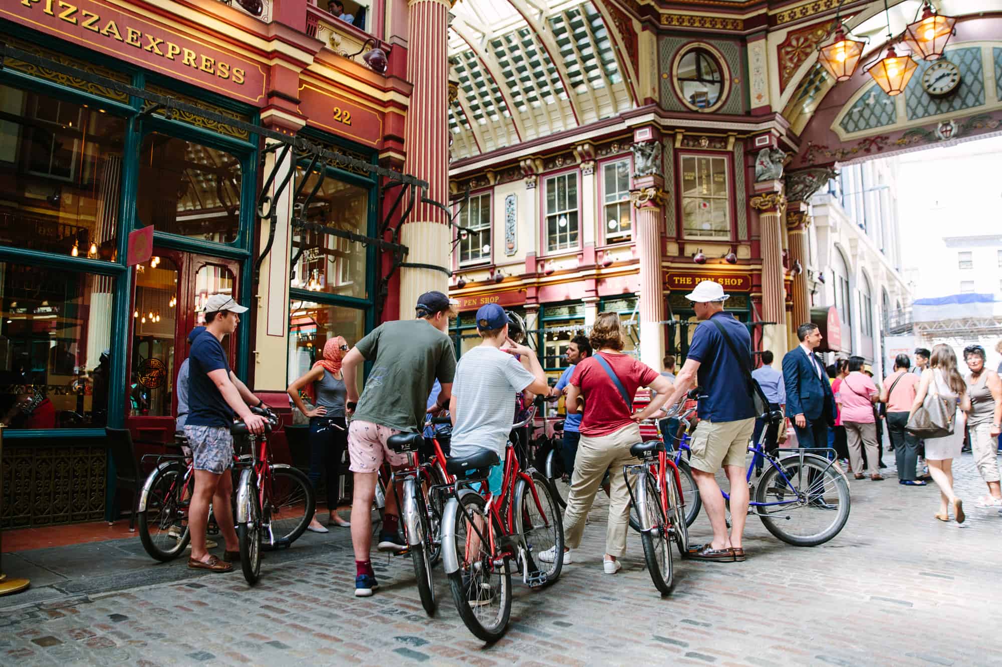 London, River Thames Bike Tour, Highlights, London-River-Thames-Bike-Tour-Leadenhall-Market.