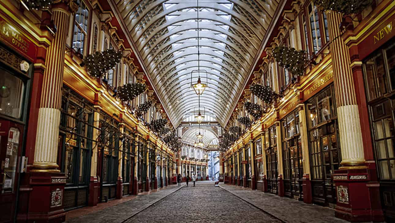 London, River Thames Evening Tour, Highlights, London-River-Thames-Evening-Tour-Leadenhall-Market.