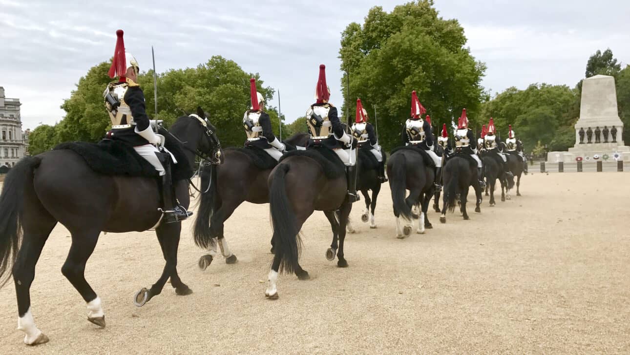 London, Changing Of The Guard, Highlights, London-Ultimate-Changing-Of-The-Guard-Experience-With-Westminster-Dome-Climb-Changing-Of-The-Guard-At-Horse-Guards-Parade.