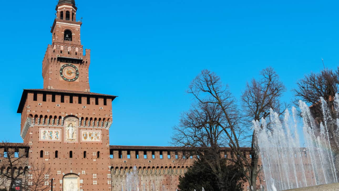 Milan, Day Segway, Highlights, Milan-Day-Segway-Sforza-Castle.