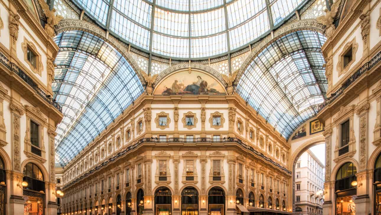 Milan, Attractions, Galleria Vittorio Emanuele, Milan-Galleria-Vittorio-Emanuele-Slider6.