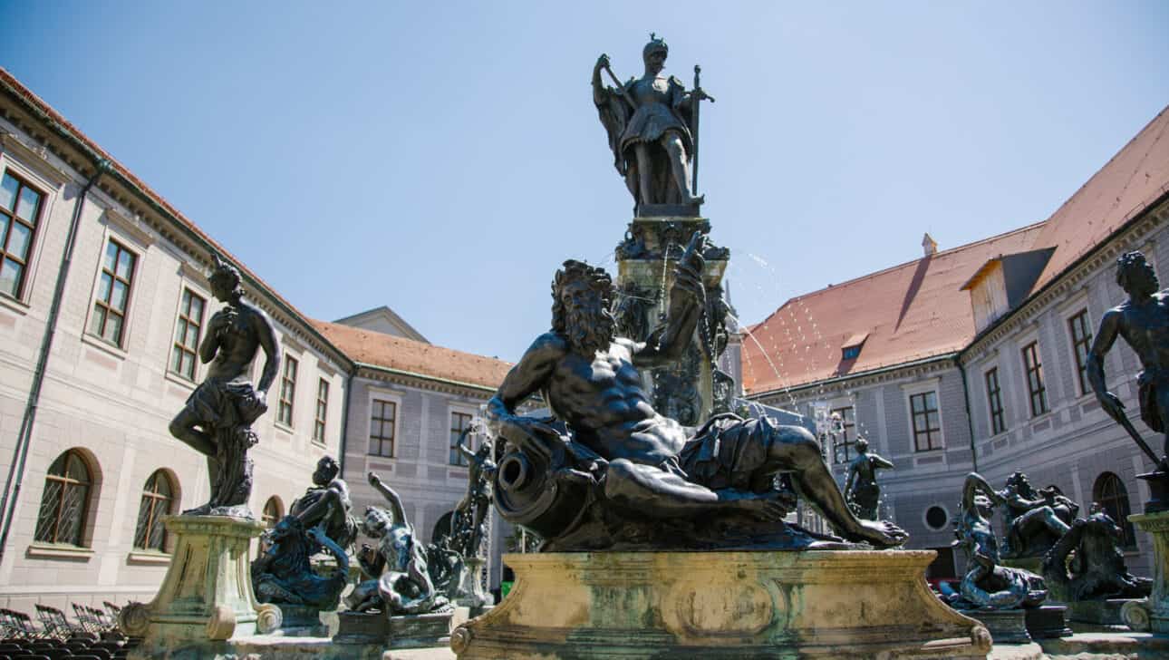 Munich, Attractions, Bronze Wittelsbach Fountain, Munich-Bronze-Wittelsbach-Fountain-Slider2.