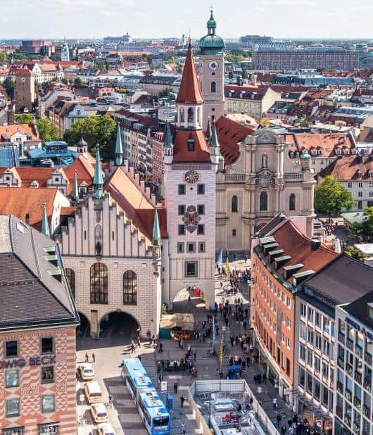 A view of Munich, Germany