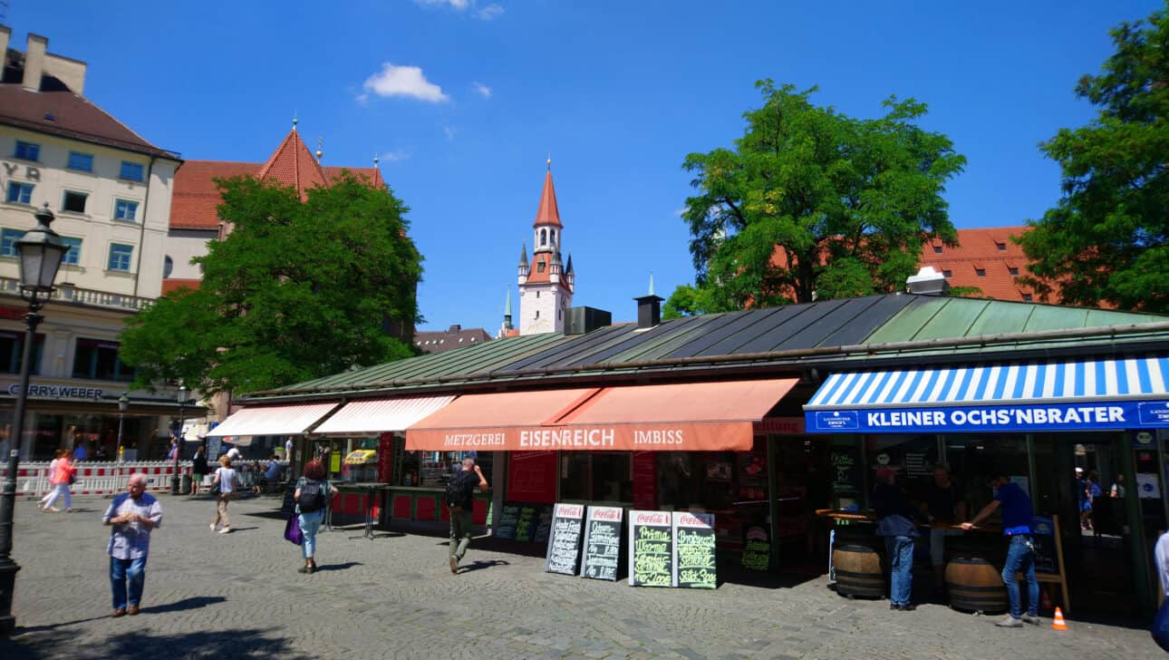 Munich, English Bike, Highlights, Munich-English-Bike-Viktualienmarkt.