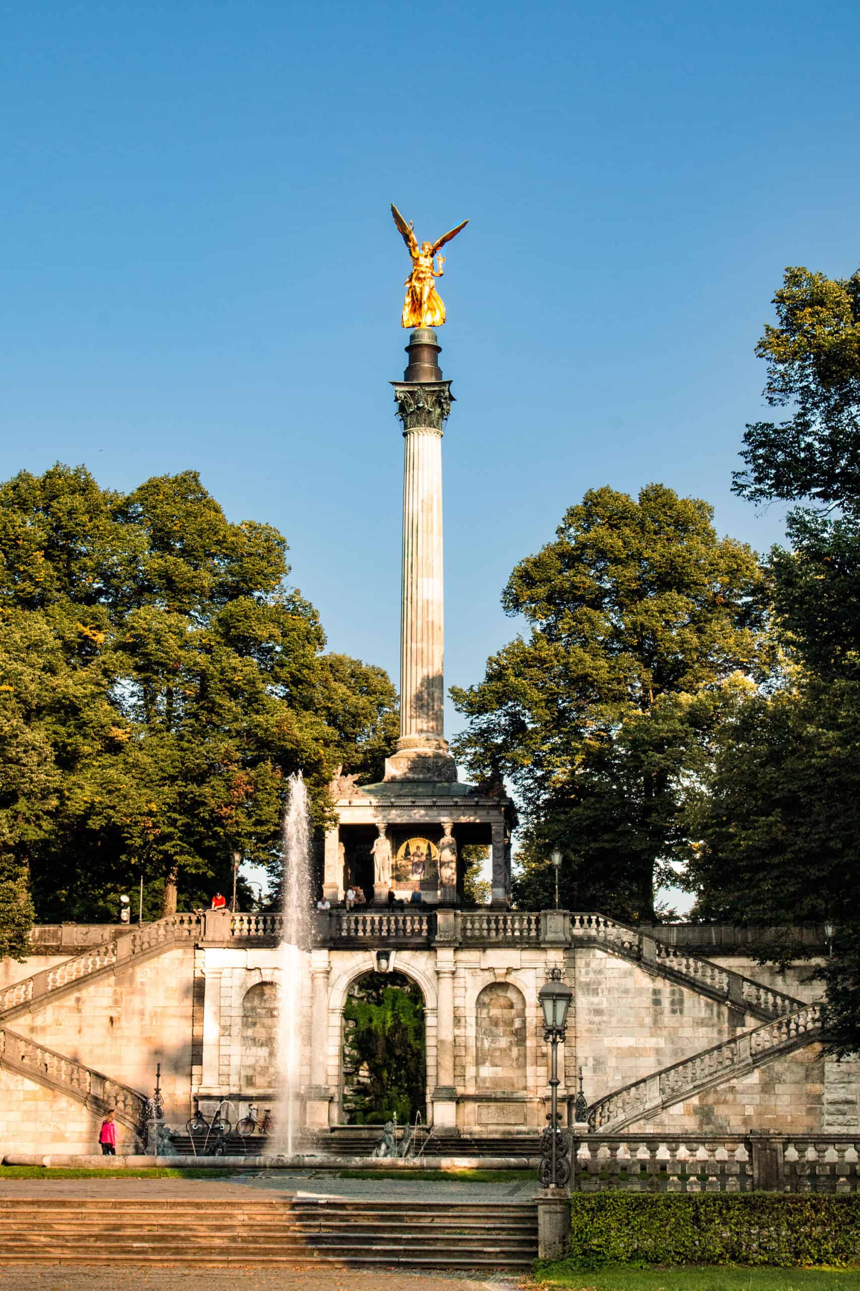 Munich, Night Bike Tour, Highlights, Munich-Night-Bike-Tour-Friedensengel.