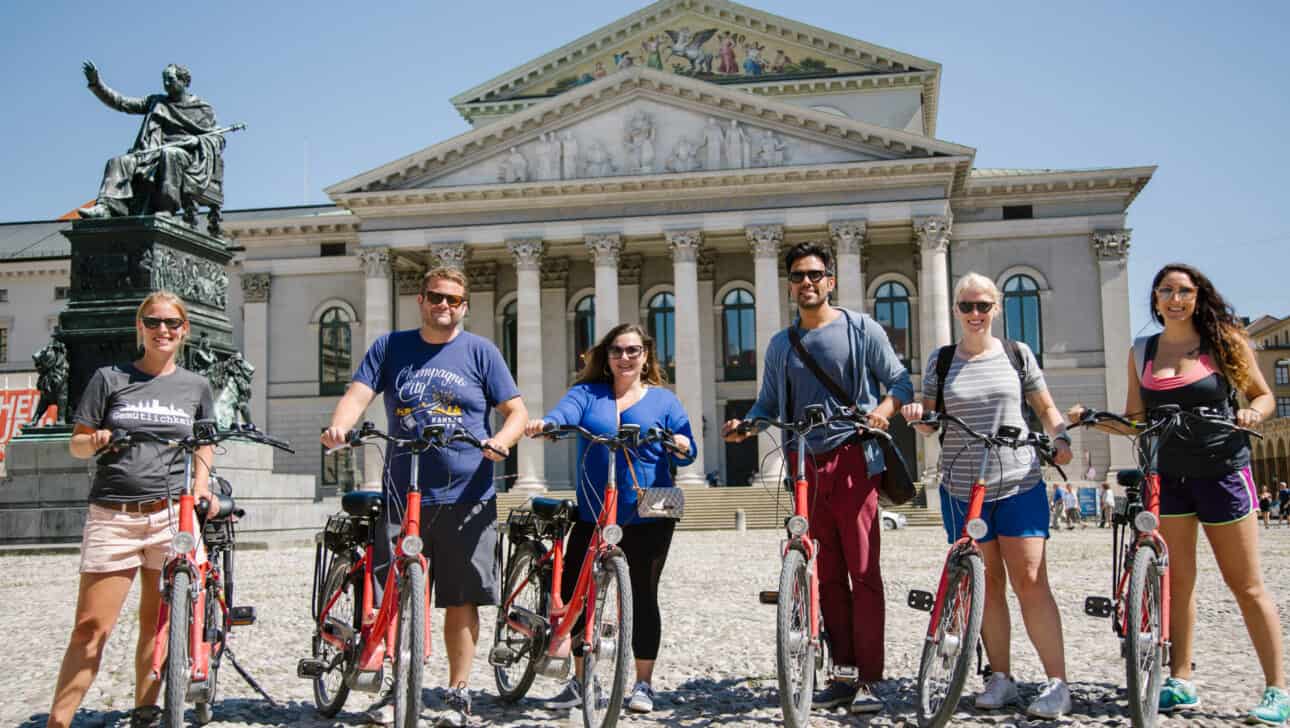 Munich, Night Bike Tour, Highlights, Munich-Night-Bike-Tour-Opera-House.