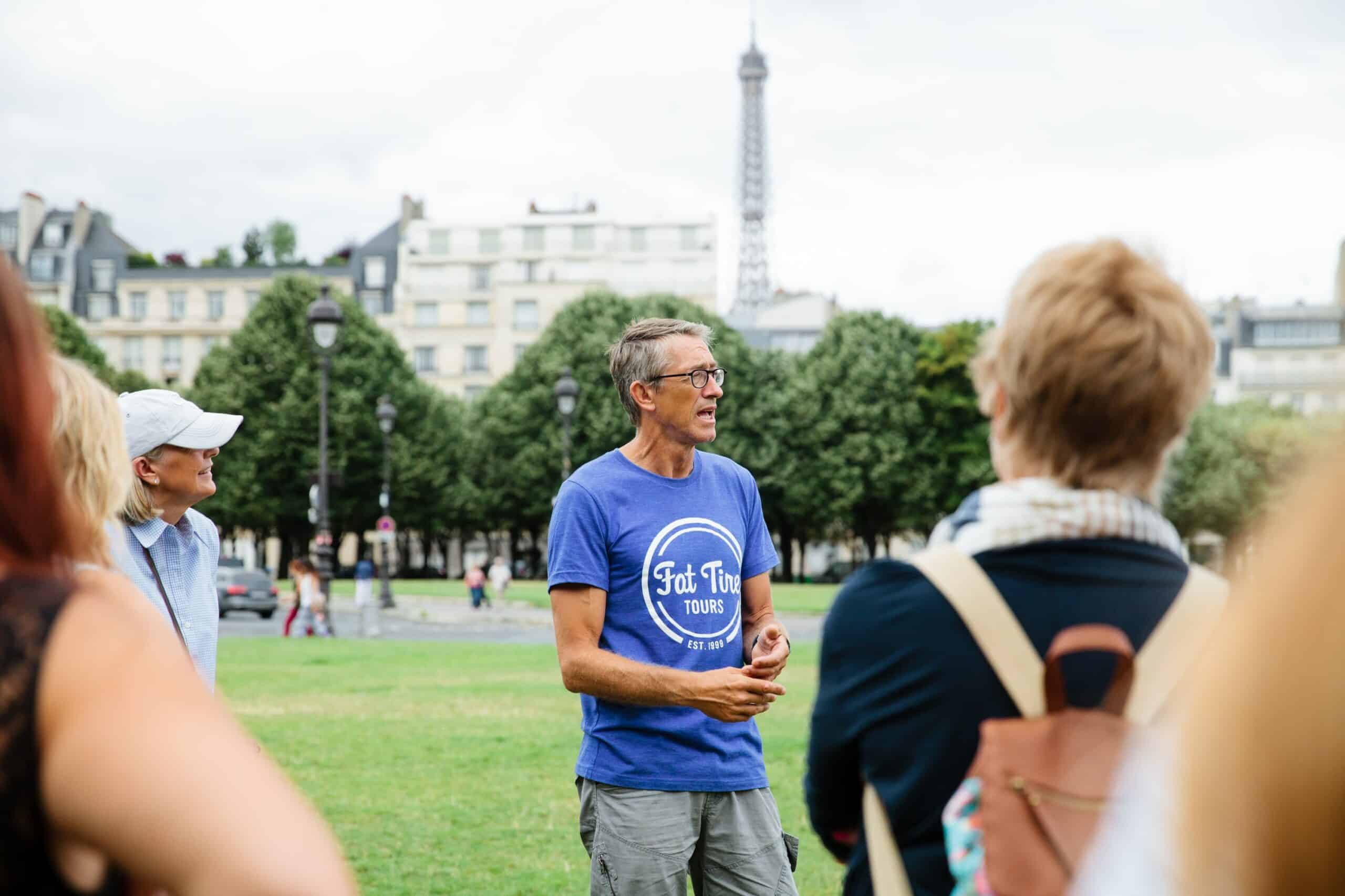 Nick Parry Jones, tour guide