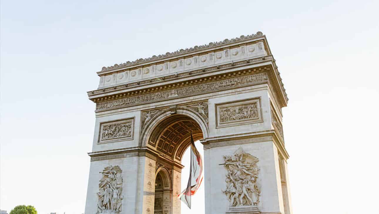 Paris, Attractions, Arc De Triomphe, Paris-Arc-De-Triomphe-Slider4.