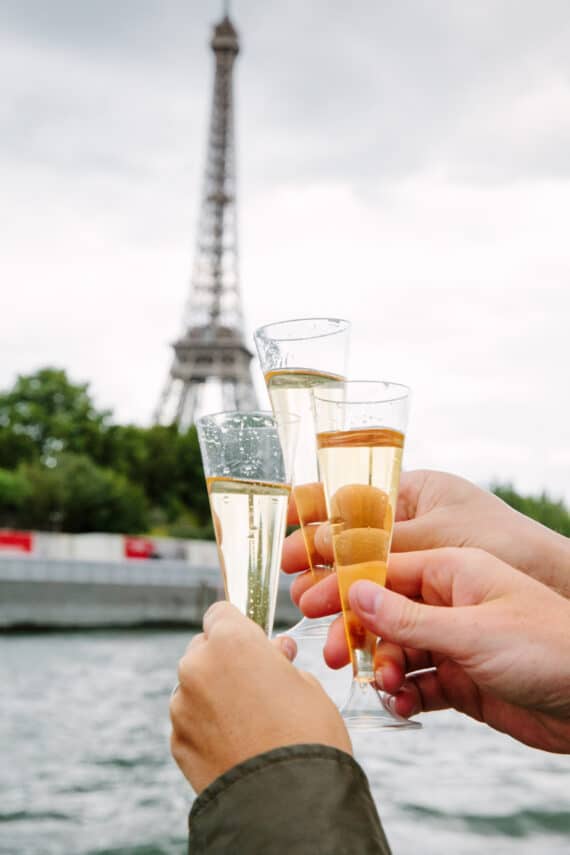 Paris, Eiffel Tower Tours, Champagne Cruise And Eiffel Tower, Extras, Paris-Eiffel-Tower-Tours-Champagne-Cruise-And-Eiffel-Tower-Paris-Et-Champ-Tower-And-Glasses.