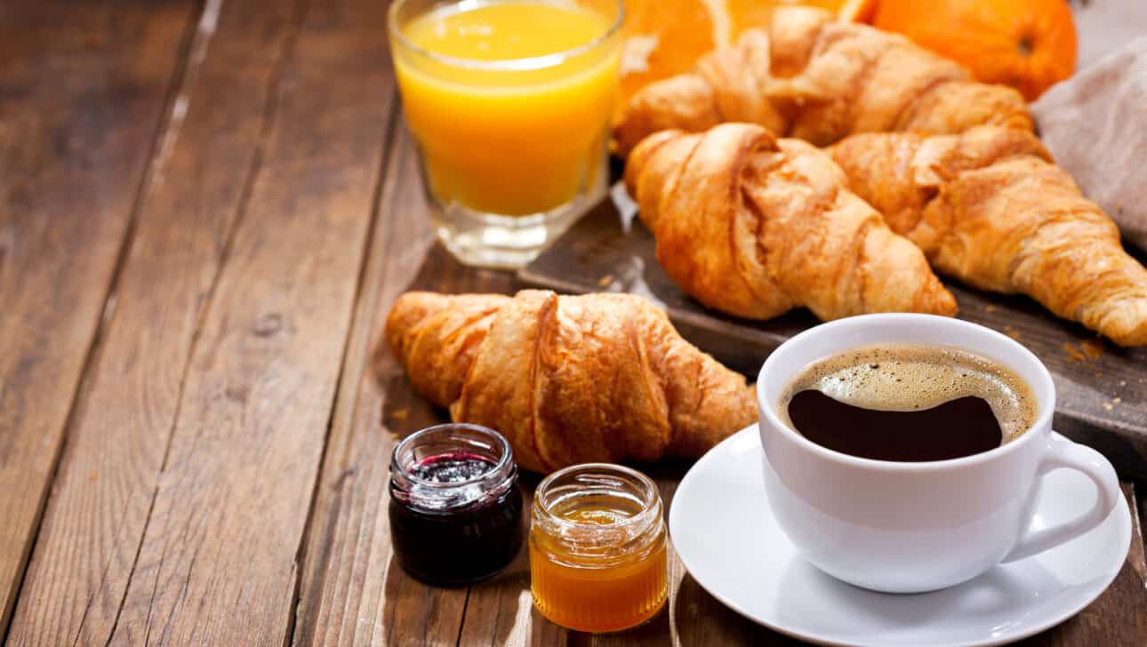 Paris, Third Party Tours, Market Tour And French Cooking Class, Highlights, Paris-Third-Party-Tours-Market-Tour-And-French-Cooking-Class-Coffee-And-Croissants.