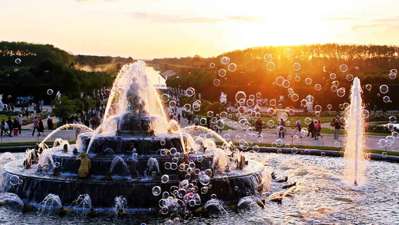 Paris, Versailles Tours, Sunset Versailles Bike, Highlights, Paris-Versailles-Tours-Sunset-Versailles-Bike-Evening-Fountain-Show-In-Versailles-Royal-Gardens.