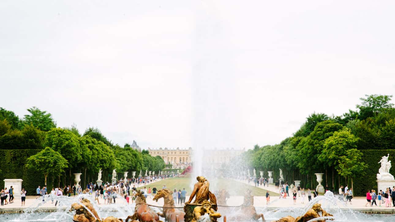 The Apollo Fountain in Versailles, France