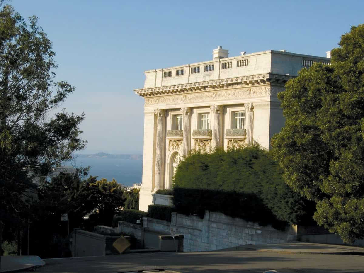 Spreckels Mansion in San Francisco, California