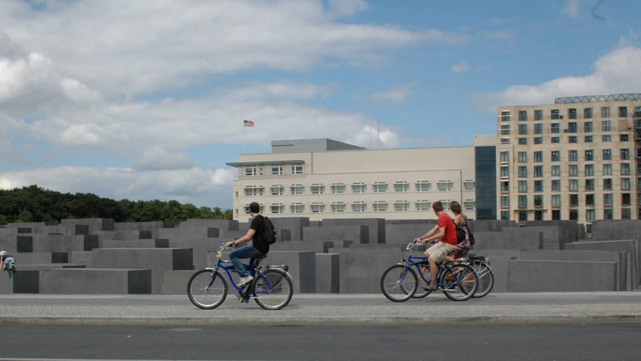 Berlin, Private Third Reich And Nazi Berlin Bike Tour, Highlights, Private-Third-Reich-And-Nazi-Berlin-Bike-Tour-Pthird-Reich-Tour-Jewish-Memorial.