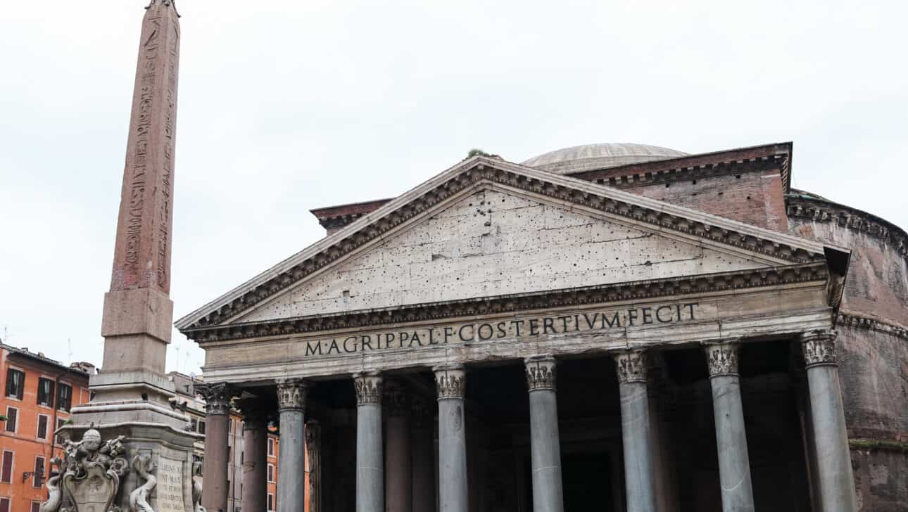 Rome, Bike, Highlights, Rome-Bike-Pantheon.