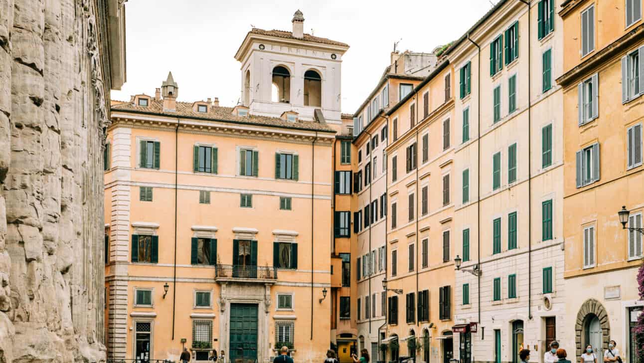 Rome, Bike, Highlights, Rome-Bike-Roman-Ghetto.