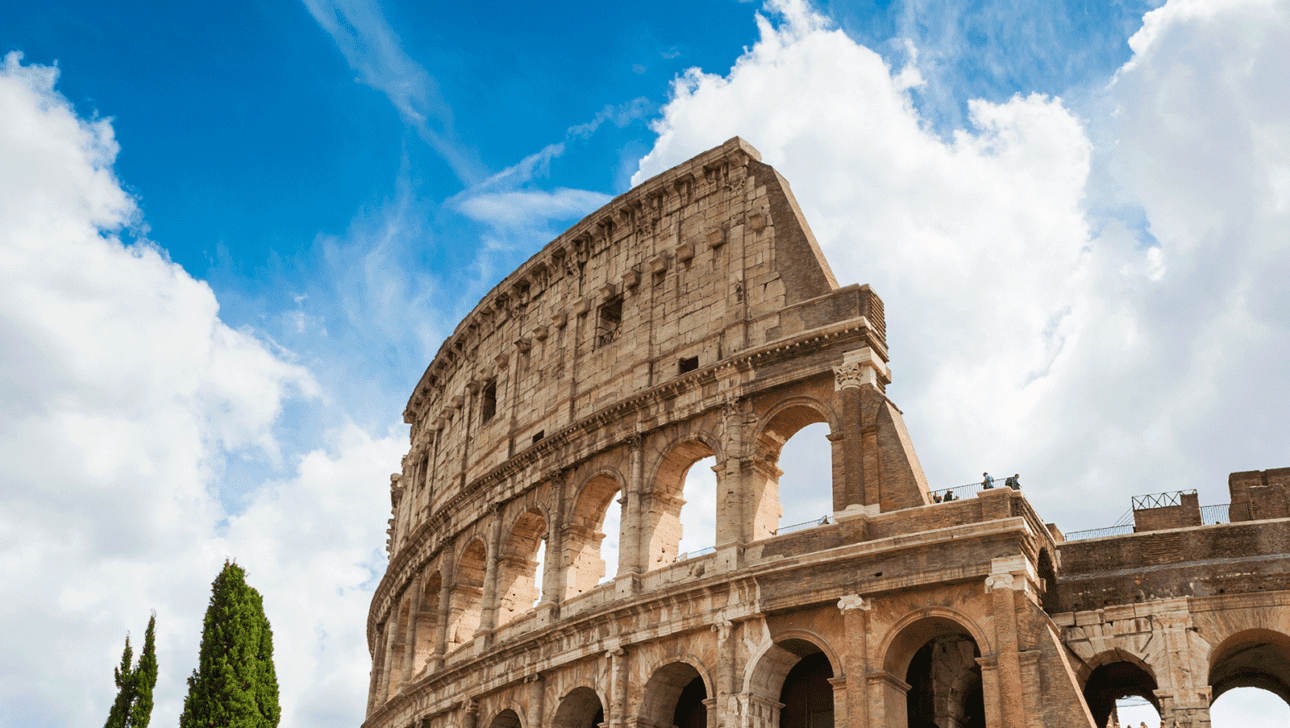 The Colosseum in Rome, Italy