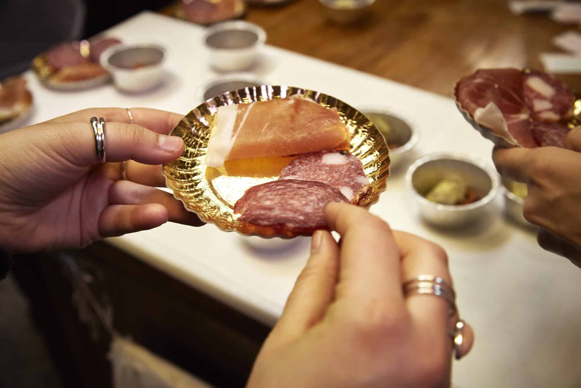 Rome, Food Tour, Highlights, Rome-Food-Tour-Cured-Meats.