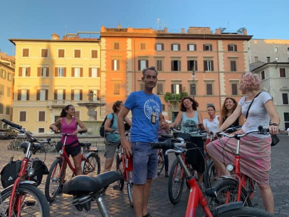 Rome, Night Bike, Highlights, Rome-Night-Bike-Piazza-Farnese.