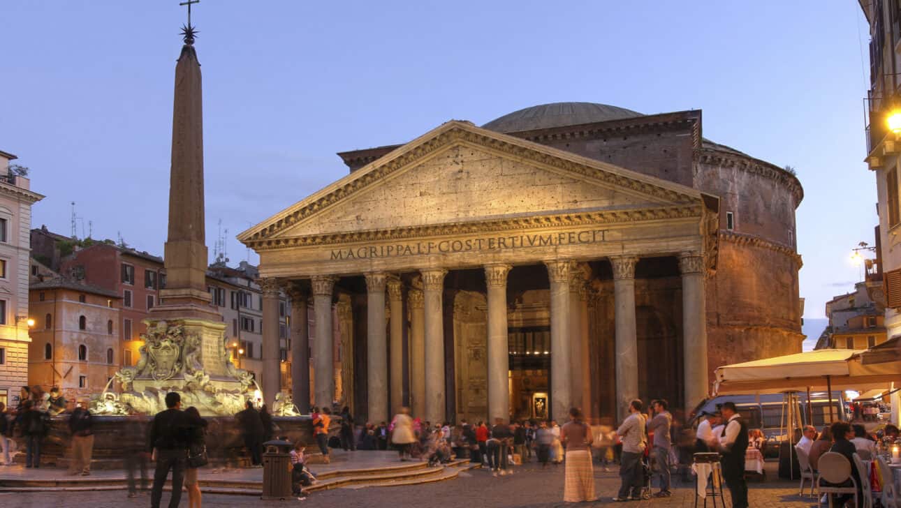 Rome, Night Segway, Highlights, Rome-Night-Segway-Pantheon.