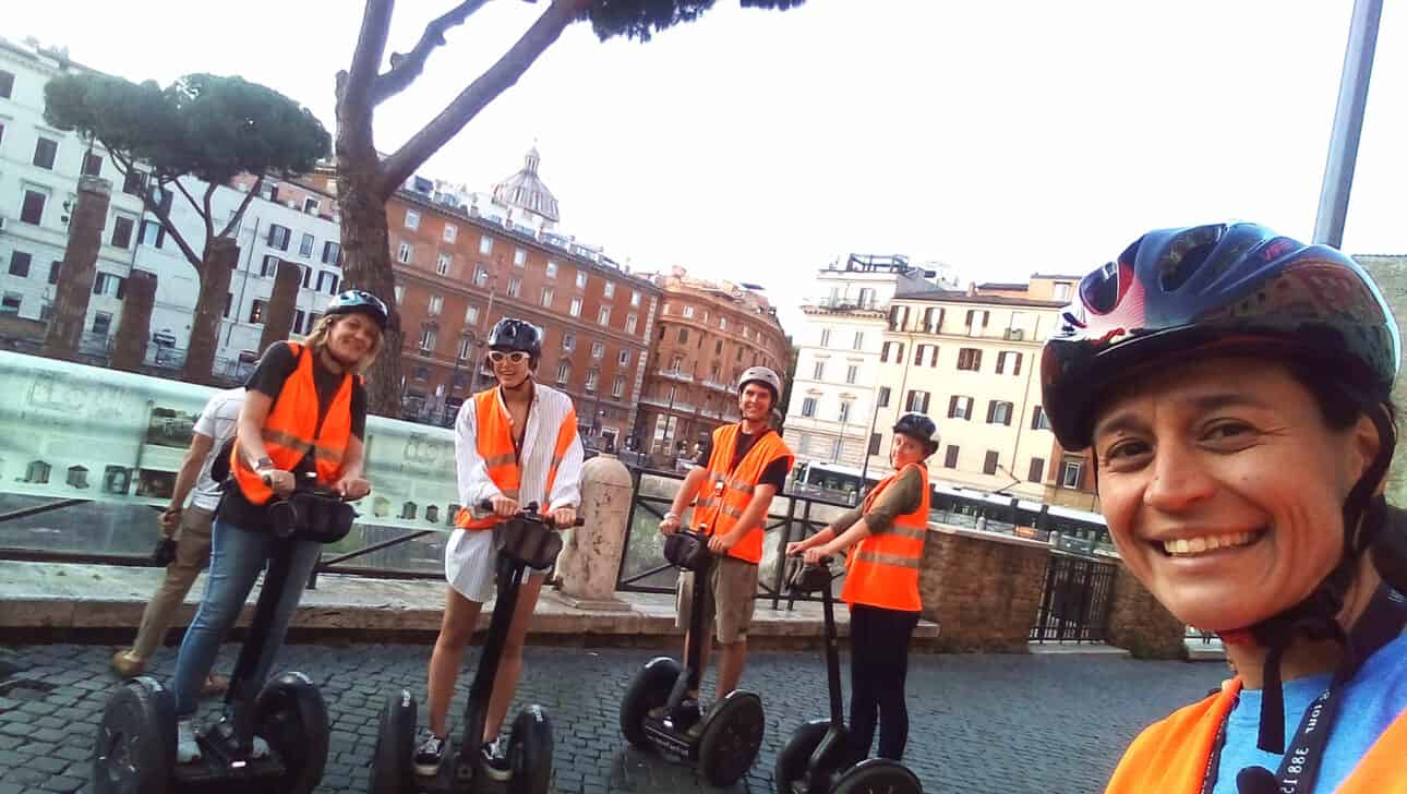 Rome, Night Segway, Highlights, Rome-Night-Segway-Trajan-Forum.