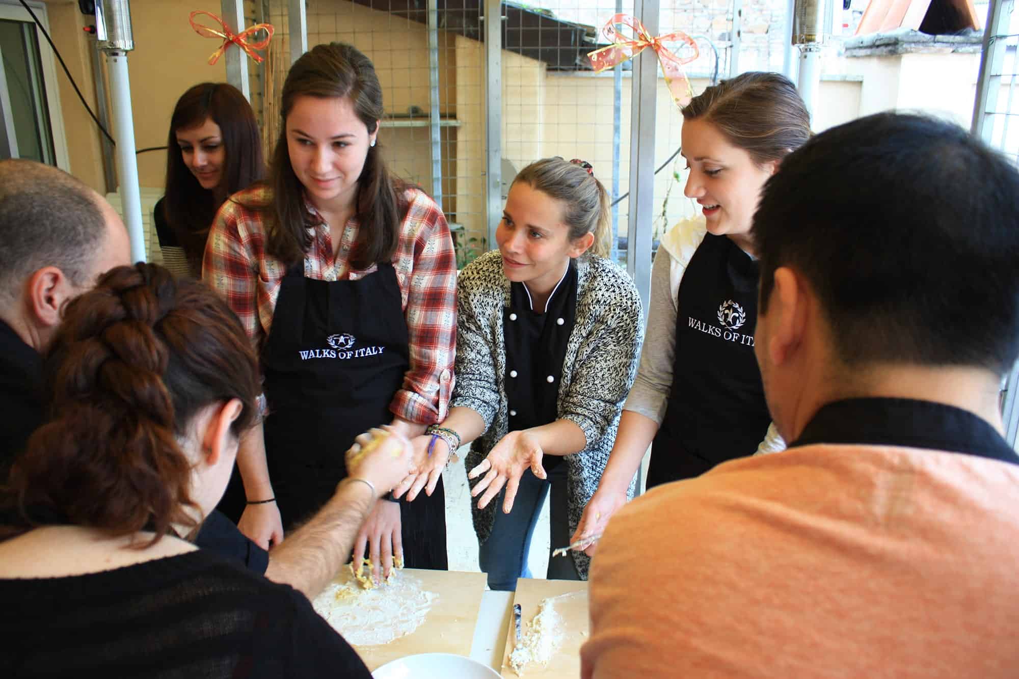 A professional chef explains how to make pasta in Rome, Italy