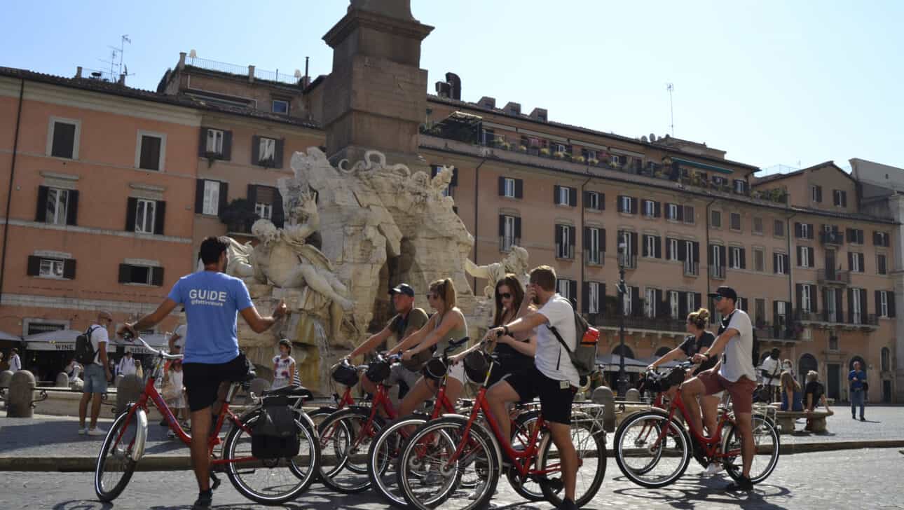 Rome, Private Bike, Highlights, Rome-Private-Bike-Navona-Square.