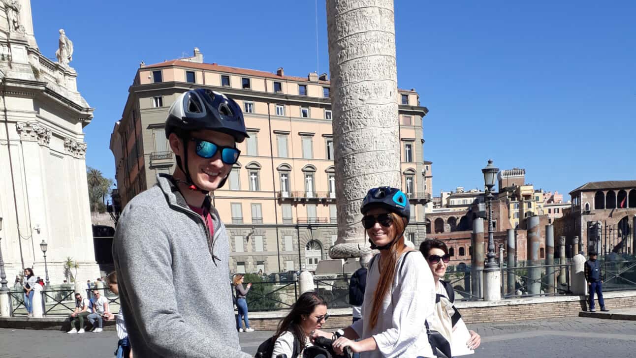 Rome, Private Segway, Highlights, Rome-Private-Segway-Trajan-Forum.