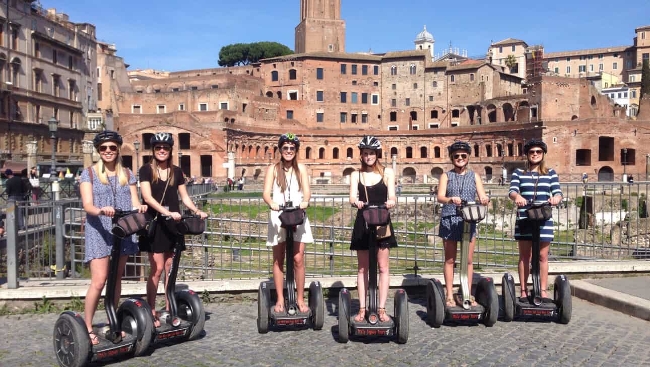 Rome, Segway, Highlights, Rome-Segway-Trajan-S-Forum.